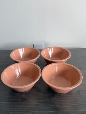 4 x vintage melmac  MISTRAL nesting bowls